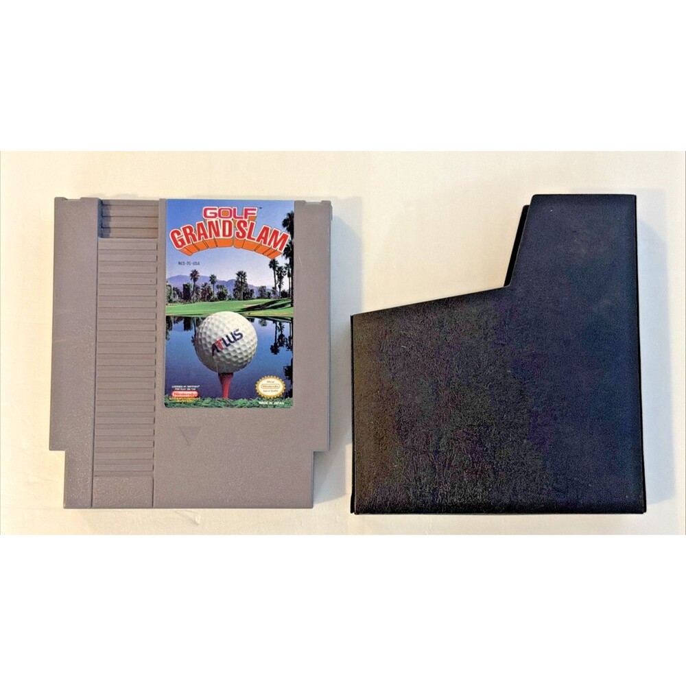 golf grand slam nintendo NES (nintendo, NES) tested works vtg